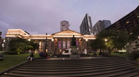 State library of Victoria moving time-lapse Vidéo 62823464