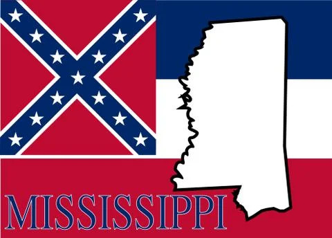 State of mississippi Stock Illustration