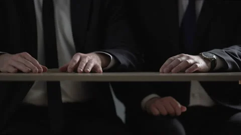 State official buys heroin dose, involved drug trafficking, covers up business Stock Footage 85997407