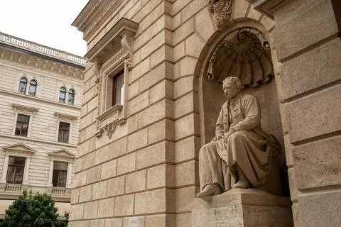 State opera in Budapest in May 2023.High quality photo. Stock Photos