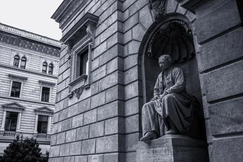 State opera in Budapest in May 2023.High quality photo. Foto stock