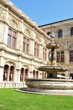 State Opera, Vienna. Stock Photos