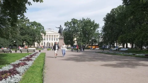 The State Russian Museum, Stock Footage 115096912