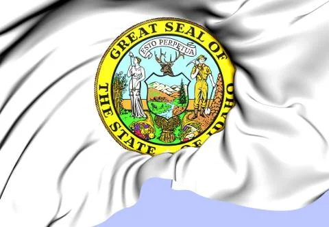 State seal of idaho Stock Illustration