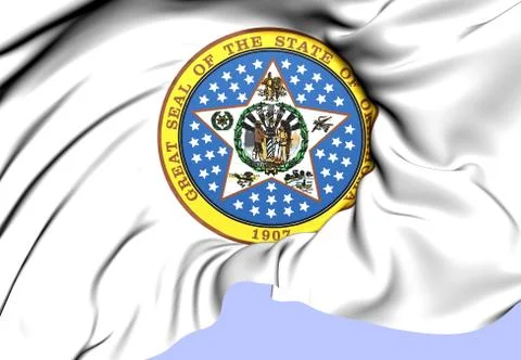 State seal of oklahoma Stock Illustration