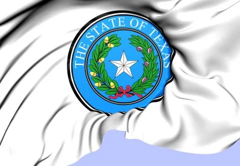 State seal of texas Stock Illustration