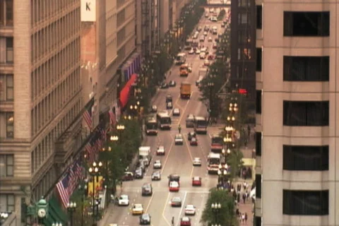 State Street Stock Footage 290538