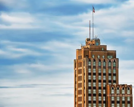 The State Tower Building, Syracuse Stock Photos