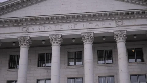 State of utah building Stock Footage 260749822
