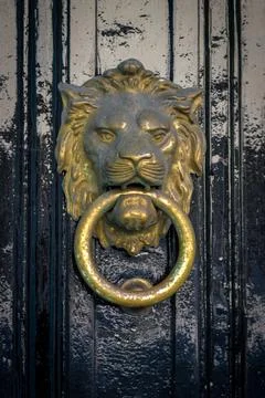 Stately door knocker 写真素材