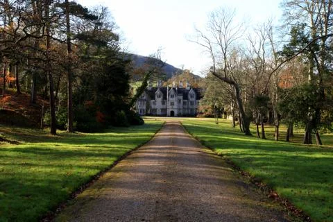 Stately home in dorset Stock Photos