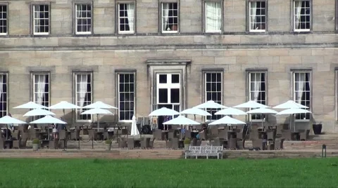 Stately home Stock Footage 3274795