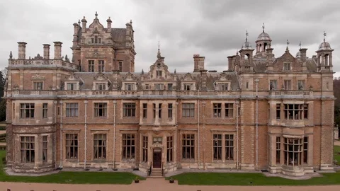 Stately Home in the UK Stock Footage 105428236