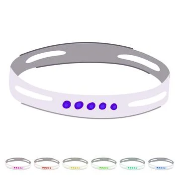 Statement bracelet silver vector cartoon graphic Stock Illustration