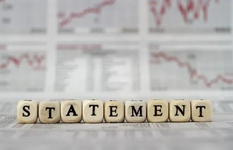 Statement Stock Photos