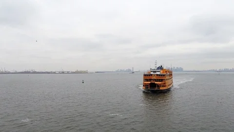 Staten Island Ferry 2 Stock Footage