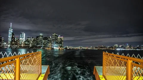 STATEN ISLAND FERRY NYC Stock Footage 83525042