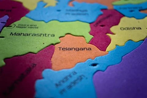 States of India Stock Photos