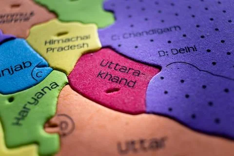 States of India Stock Photos