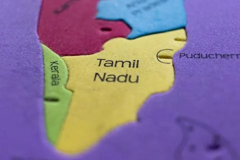 States of India Stock Photos