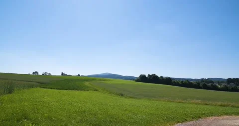 A static 4k shot of a beautiful mountain in Upper Austria Stock Footage 157872866