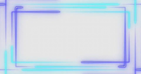 Static Abstract 80s rectangle frames with Light Lines Moving Video stock 138758253