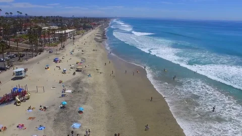 Static Aerial Beach Stock Footage 85946787