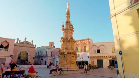 Static architectural view of the Immaculate Conception Spire Stock Footage 315936656