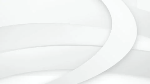 A static arrangement of white and light grey curved wavy shapes appears laye Stock Footage 340678275