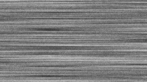 Static black and white television screen with horizontal lines and random n.. Stock Footage 345547794