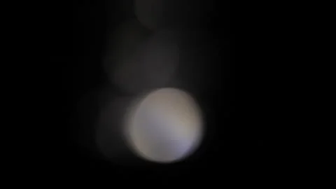 Static Bright White Circle Bokeh Sharp Edge Minimalist Abstract Stock Footage 328228902