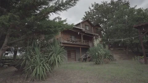Static camera shot of an old man sitting on stairs alone slog2 Stock Footage 141872228