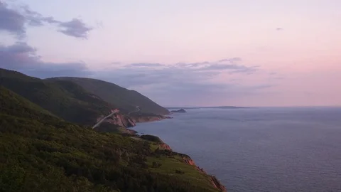 Static Cape Breton Scentic Shot Stock Footage 73605014