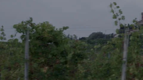 Static car shot of medieval tower in Oltrepò Pavese.part-2 Stock Footage 345342914