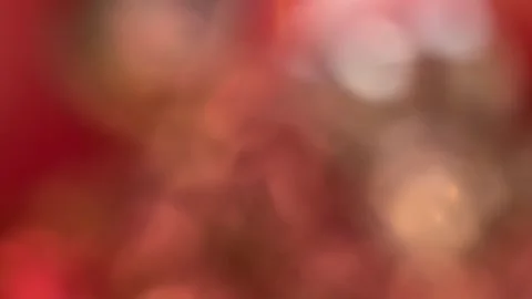 Static Close Up Abstract Warm Orange Bokeh Light Background 4K Stock Footage 343067341