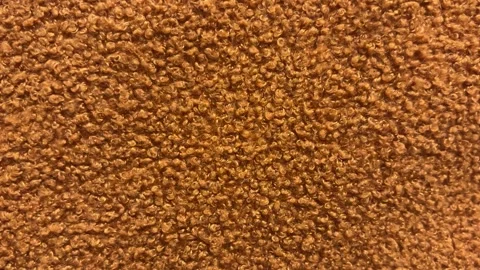 Static Close-Up of Brown Fuzzy Fabric Texture Stock Footage 333290184