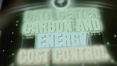 Static composition places the Energy Cost Control wording Stock-Footage 343368825