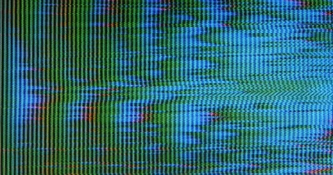 Static CRT TV Glitch with Digital Noise 스톡 동영상 303455276