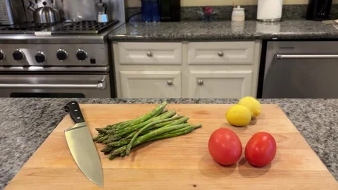 Static Cutting Board Stock Footage 318700351