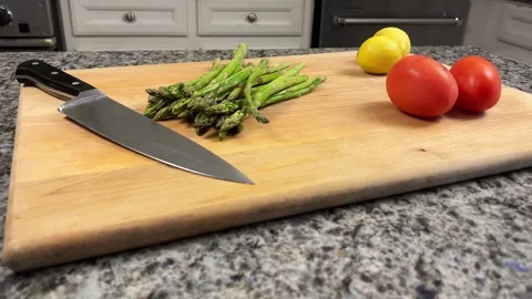 Static Cutting Board Stock Footage 318700389