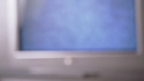 Static Flickering Noise Interference, Distortion, Pixel, No TV Signal on Screen Stock Footage 170616586