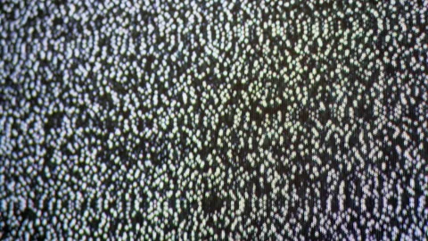 Static Flickering Noise Interference, Distortion, Pixel, No TV Signal on Screen Stock-Footage 170619610