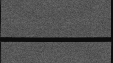 Static glitch interference and noise on television Stock Footage 230278675