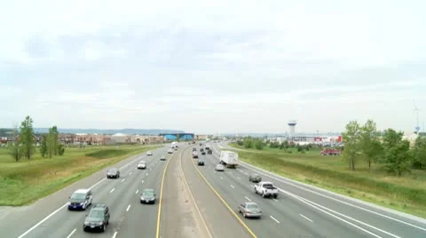 Static Highway Video stock 8956822