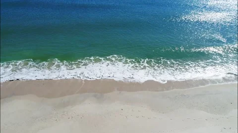Static medium shot on surf Video stock 155465673
