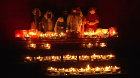 Static nativity scene Stock-Footage 52684571