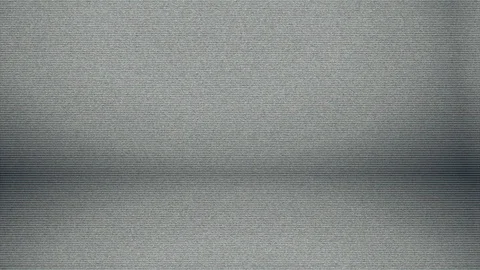 Static noise and rolling image on TV or Monitor, no signal effect. Vidéo 128992395