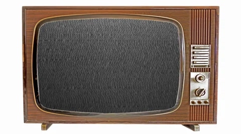 Static Noise and testcard. And chroma key Stock Footage 34901772