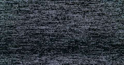 Static noise of detuned TV screen Stock Footage 105368018