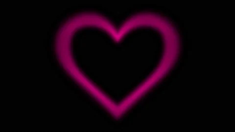 Static noise heart animation, colourful flickering heart animation Stock Footage 142405172